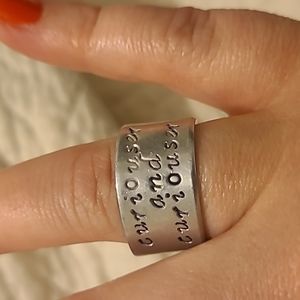 Alice In Wonderland Curiouser and Curiouser Ring